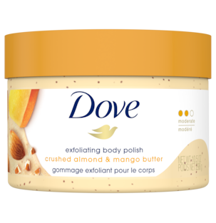 Dove Crushed Almond & Mango Butter Moderate Exfoliating Body Polish