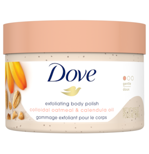 Dove Colloidal Oatmeal & Calendula Oil Gentle Exfoliating Body Polish